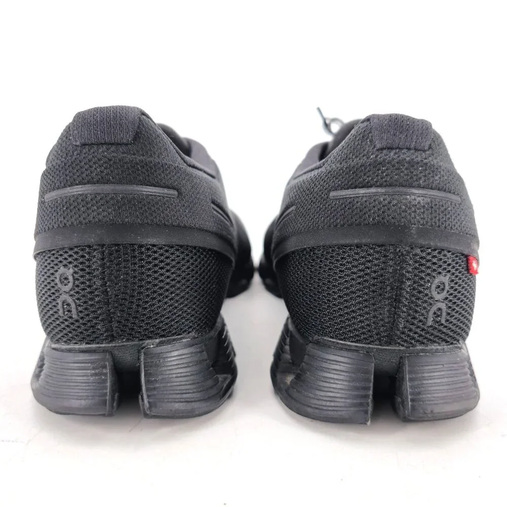 ON Art. Cloud Waterproof Swiss Running Sneakers Womens 8.5M Black Athletic Shoes - Picture 6 of 11